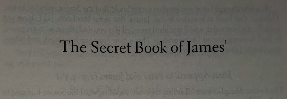 The Secret Book of James, On Scripture and Knowledge